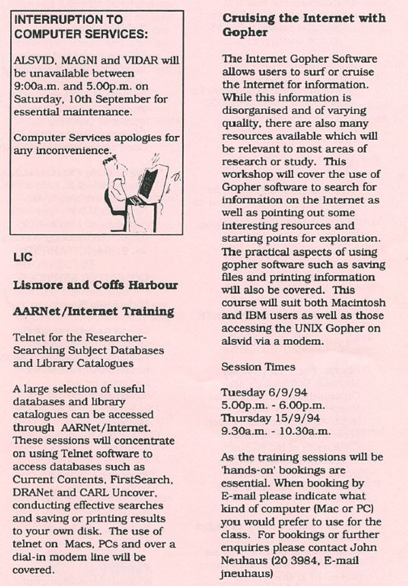 WIB 5th September 1994