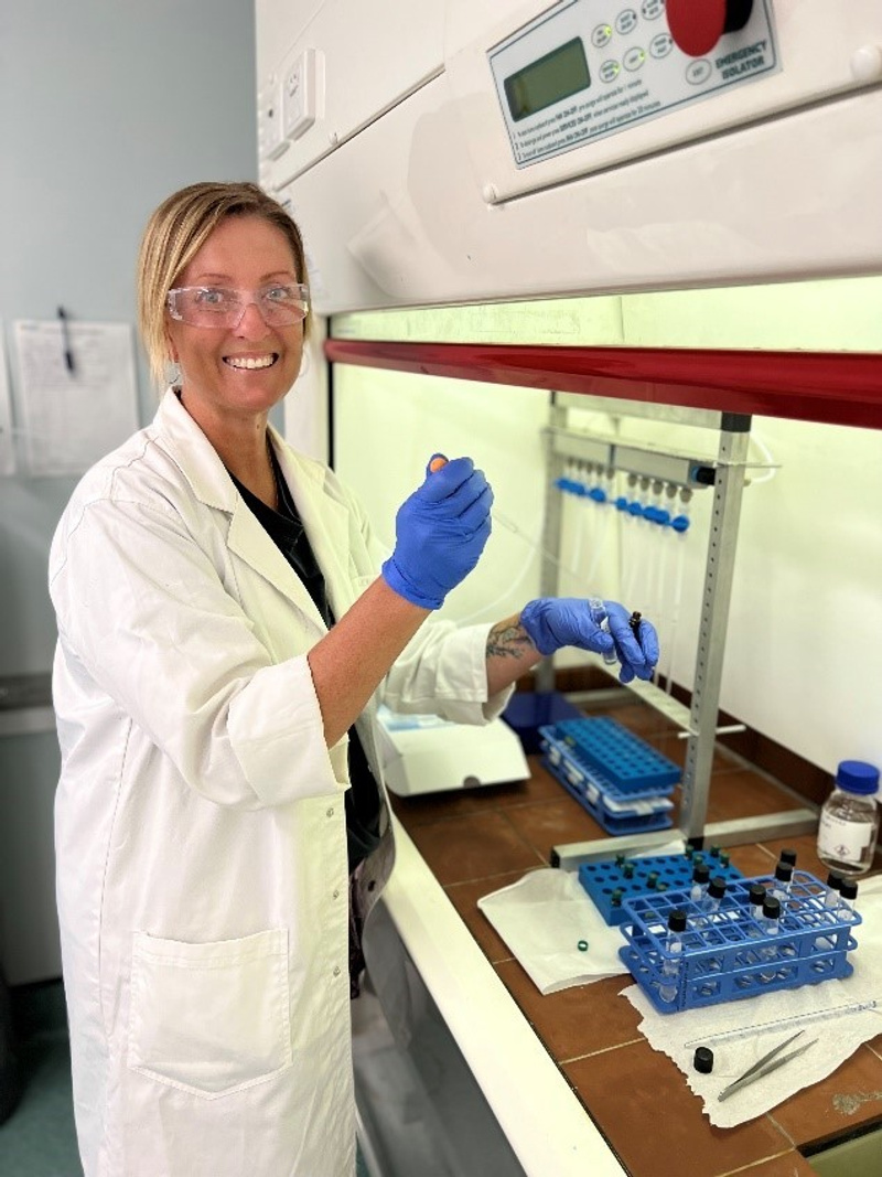 Female Scientist in laboratory