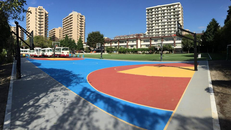 Grounds of the Aoba Japan International School
