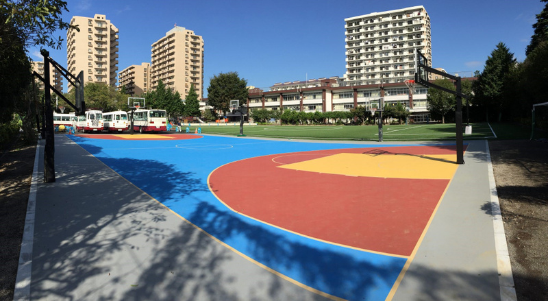 A school playground in Japan