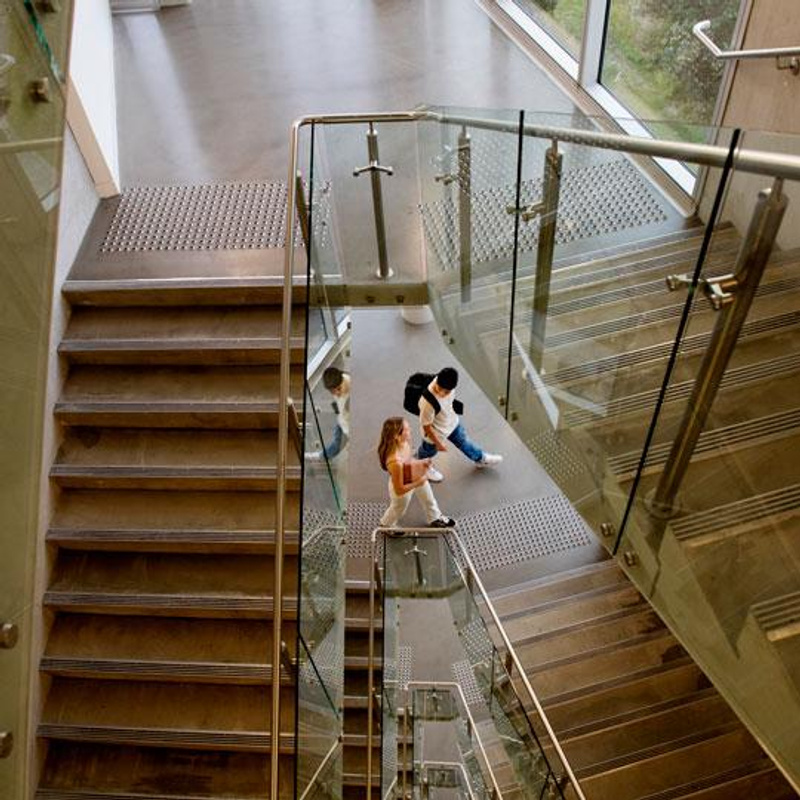 Cropped shot of stairwell at the Gold Coast campus