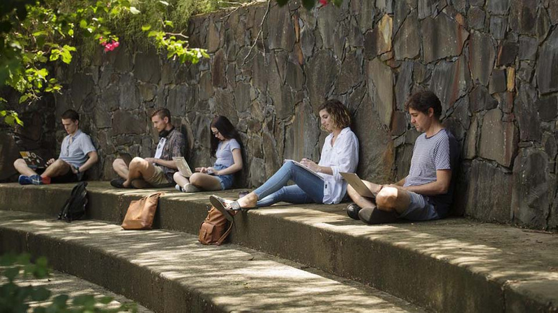 students at Lismore campus