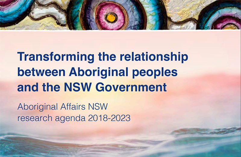 Aboriginal research agenda cover