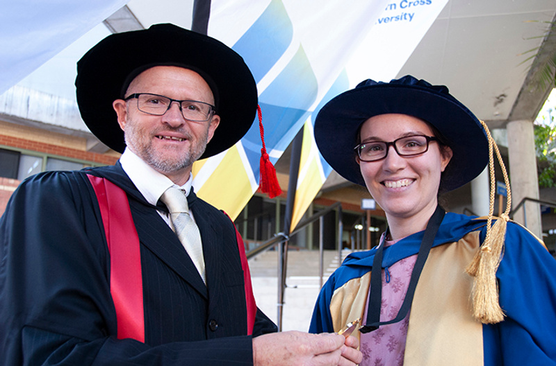 PhD student Rachel Murray accepts Chancellor's Medal for outstanding thesis