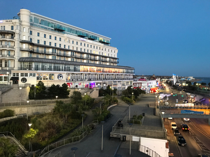 View of conference venue at Southend-on-Sea, UK