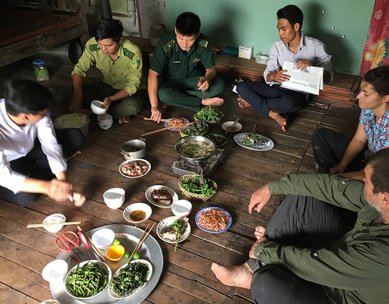Eating - Mekong Delta