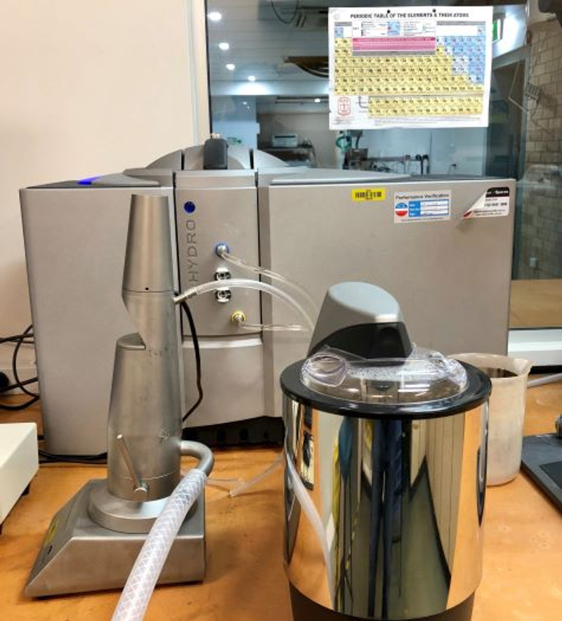 Particle size analyser