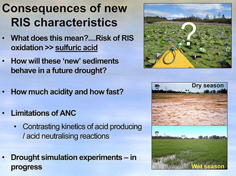 Slide 9: discussing the consequences of new RIS characteristics