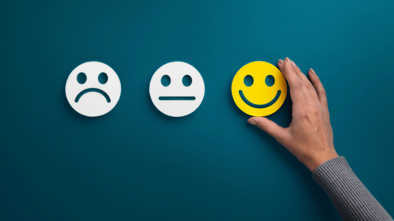 Assessment smile emoticon icons
