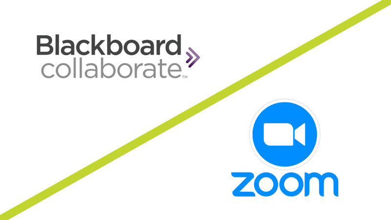 Blackboard Collaborate and Zoom Card