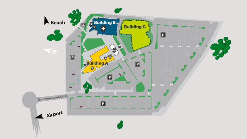 Gold Coast campus map